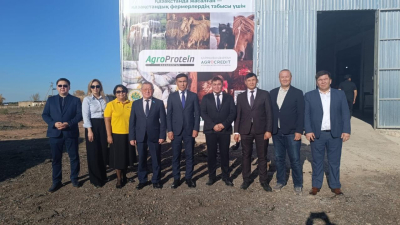 Завод по производству кормового протеина запустили в Акмолинской области