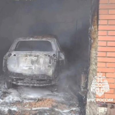 Мужчина сгорел в гараже под Казанью