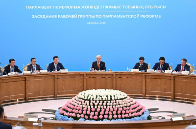 Президент выступил на первом заседании Рабочей группы по Парламентской реформе