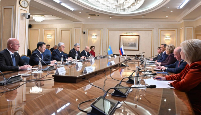 Токаев встретился с Председателем Совета Федерации РФ