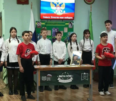 В Высокогорском районе открыли &laquo;Парту Героя&raquo; в память об участнике СВО