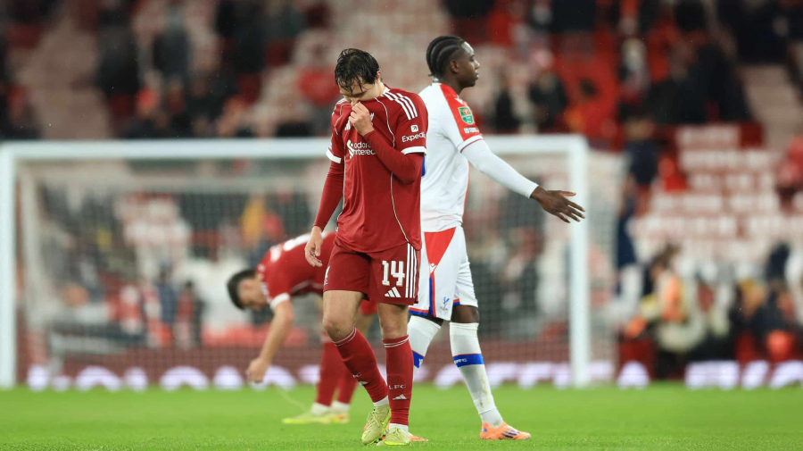 «Ливерпуль» проиграл «Кристал Пэлас» и повторил антирекорд 91-летней давности