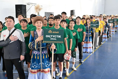 Студенческий турнир &quot;Ауыл ойындары&quot; состоялся в столице