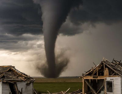 На Техас обрушился торнадо