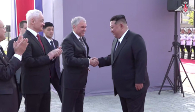 Ким Чен Ын&nbsp;открыл в&nbsp;Пхеньяне мемориал в&nbsp;честь солдат, погибших в&nbsp;Курской области