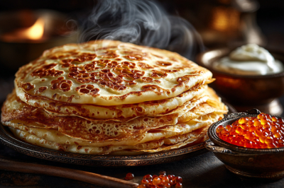 Никакой муки: блины на творожном тесте &mdash; и для начинок хороши, и просто так