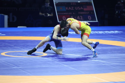 Армейские спортсмены завоевали бронзовые медали на чемпионате мира по вольной борьбе