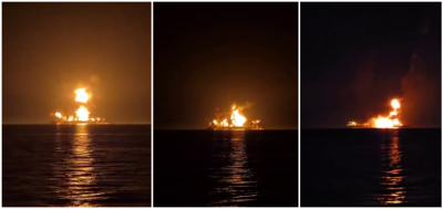 Заминированные катера атаковали три танкера у берегов Ирака, пострадали люди