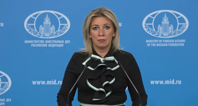 Захарова: Зеленский пытается повлиять на фронт санкциями против &laquo;Маши и Медведя&raquo;