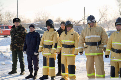 Пожарные посты открыты в двух районах