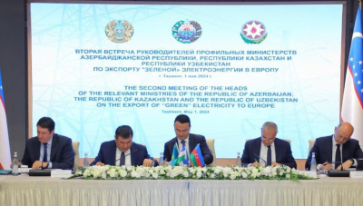Казахстан, Азербайджан и Узбекистан соединяют энергетические системы