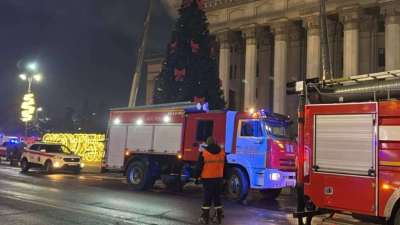 Пожар в здании КБТУ в Алматы потушен