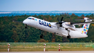 Загоревшееся шасси самолета Qazaq Air прокомментировали в компании