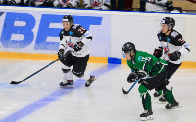 5 шайб забили на выезде актюбинские хоккеисты