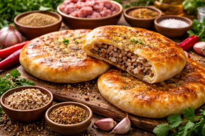 Кубдари &mdash; сочная грузинская лепешка с мясом, от которой невозможно оторваться. Один раз попробовала &mdash; теперь пеку постоянно