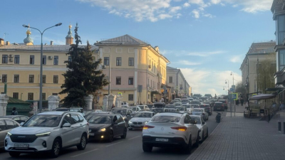 Центр города стоит: пробки в 8 баллов сковали Казани в понедельник вечером 04/05/2026 &ndash; Новости