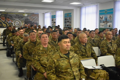 В Сухопутных войсках проведен учебно-методический сбор с руководящим составом