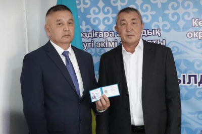 В Көздіғаре прошли выборы акима